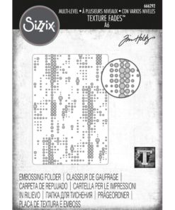 Sizzix -Tim Holtz - Embossing Folder - Multi-Level Dotted