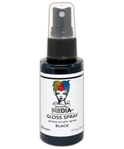 Dina Wakley Media - Gloss Spray - Black