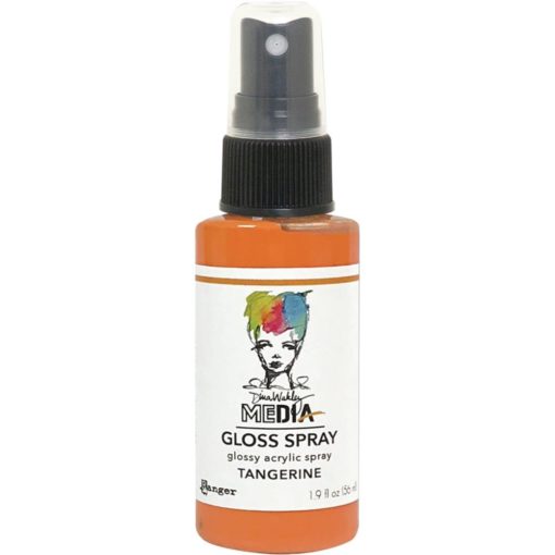 Dina Wakley Media - Gloss Spray - Tangerine