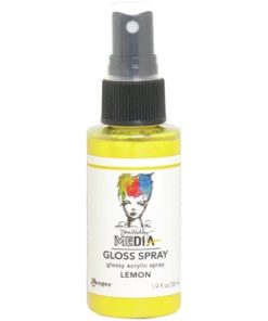 Dina Wakley Media - Gloss Spray - Lemon