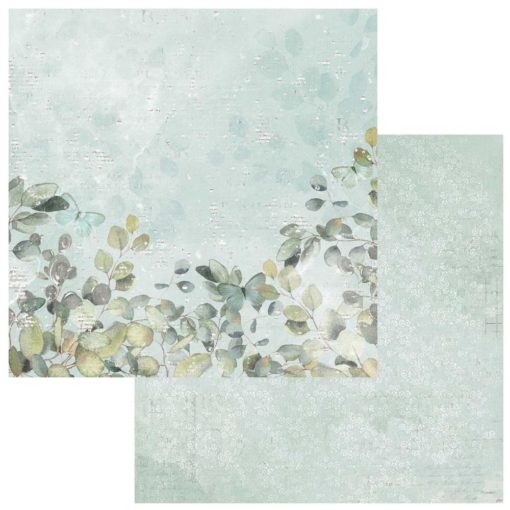 49 And Market - Eucalyptus 2 - Double-Sided Cardstock 12"X12"