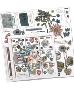 49 And Market - Vintage Artistry Tranquility - Ultimate Page Kit