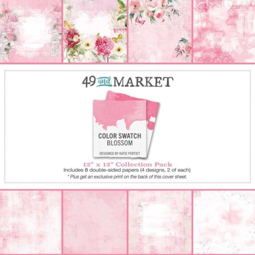 49 and Market - Color Swatch - Blossom Collection - 12 x 12"