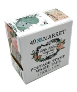 49 and Market - Vintage Artistry Tranquility - Washi Tape - Postage Stamp