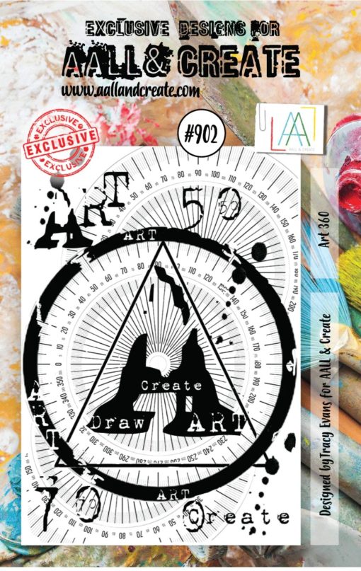 Aall&Create - #902 - A7 STAMP - Art 360