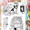 Aall&Create - A5 stempel - Postal Pooch - # 863