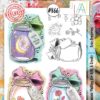 Aall&Create - A5 stempel - Love Preserves - # 866