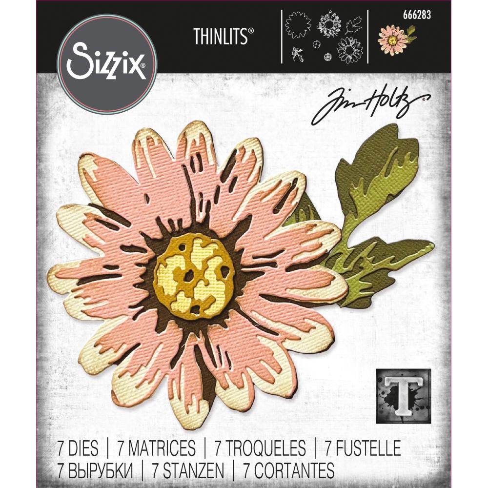 Sizzix - Tim Holtz Alterations - Thinlits - Blossom