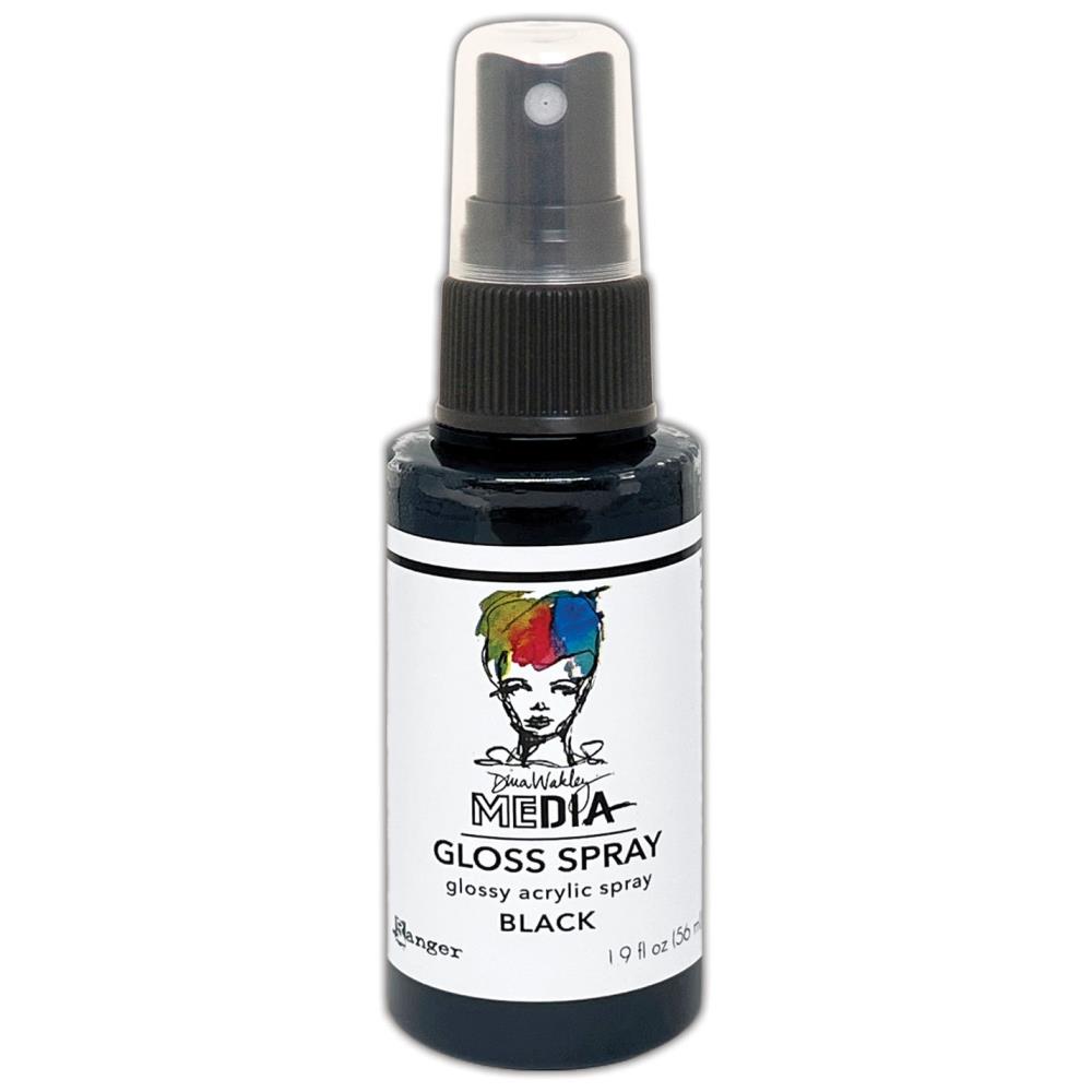 Dina Wakley Media - Gloss Spray - Black