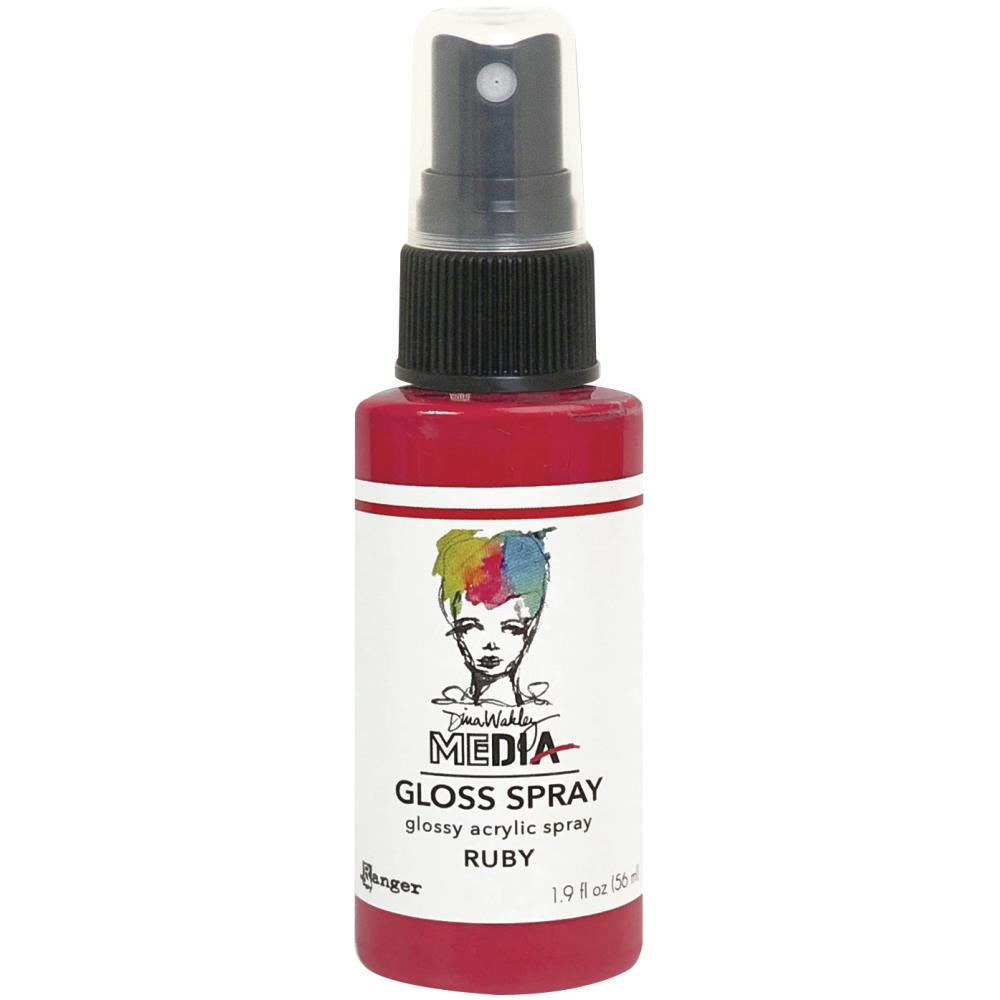 Dina Wakley Media - Gloss Spray - Ruby