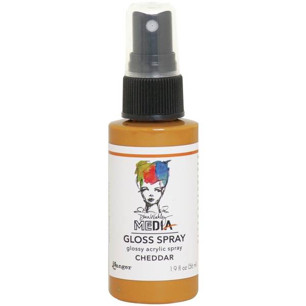 Dina Wakley Media - Gloss Spray - Ceddar