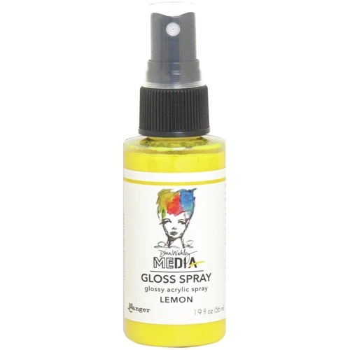 Dina Wakley Media - Gloss Spray - Lemon