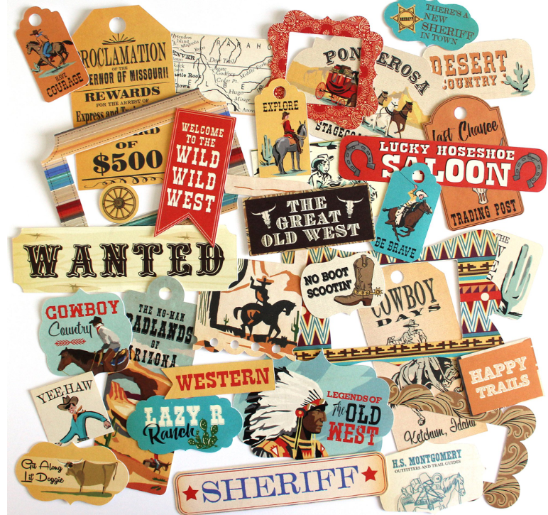 Carta bella - Ephemera - Cowboy country