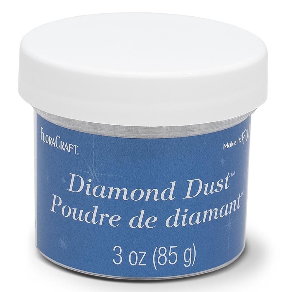 FloraCraft Diamond Dust Glitter 3oz