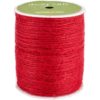 May Arts Burlap String 1mmX400yd - Rød