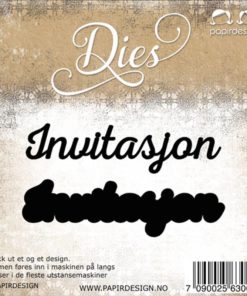 Papirdesign - Invitasjon