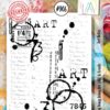Aall& Create - ART NOTES - #906 - A7 STAMP -