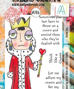 Aall&Create - Queen Dee - #706 - A7 STAMP