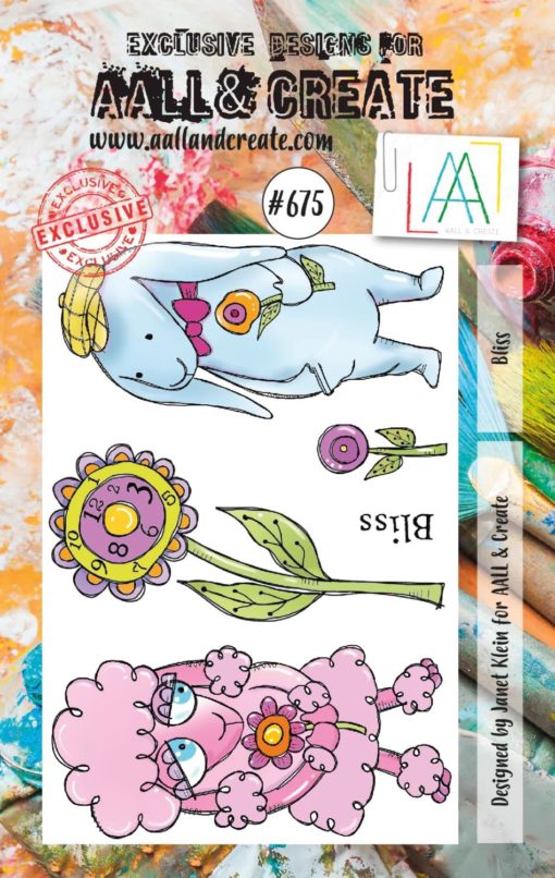 Aall&Create - Bliss - #675 - A7 STAMP