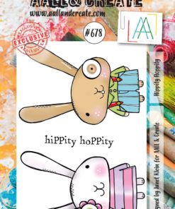 Aall&Create - Hippity Hoppity - #678 - A7 STAMP