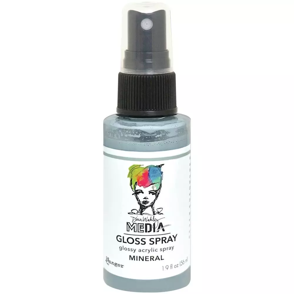 Dina Wakley Media - Gloss Spray - Mineral