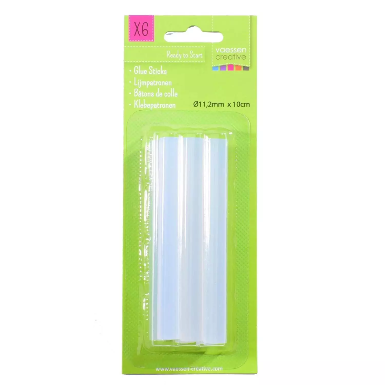 Vaessen Creative • Glue sticks - 11,2x100mm 6pcs