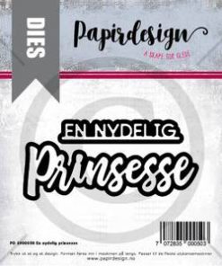 Papirdesign - En nydelig prinsesse - PD 1900050
