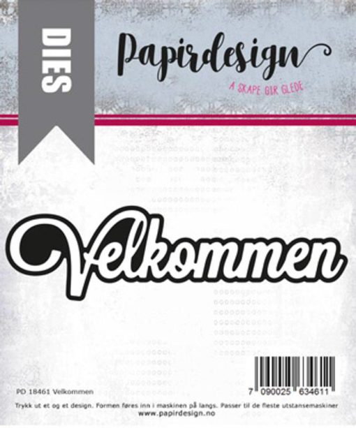 Papirdesign - Velkommen