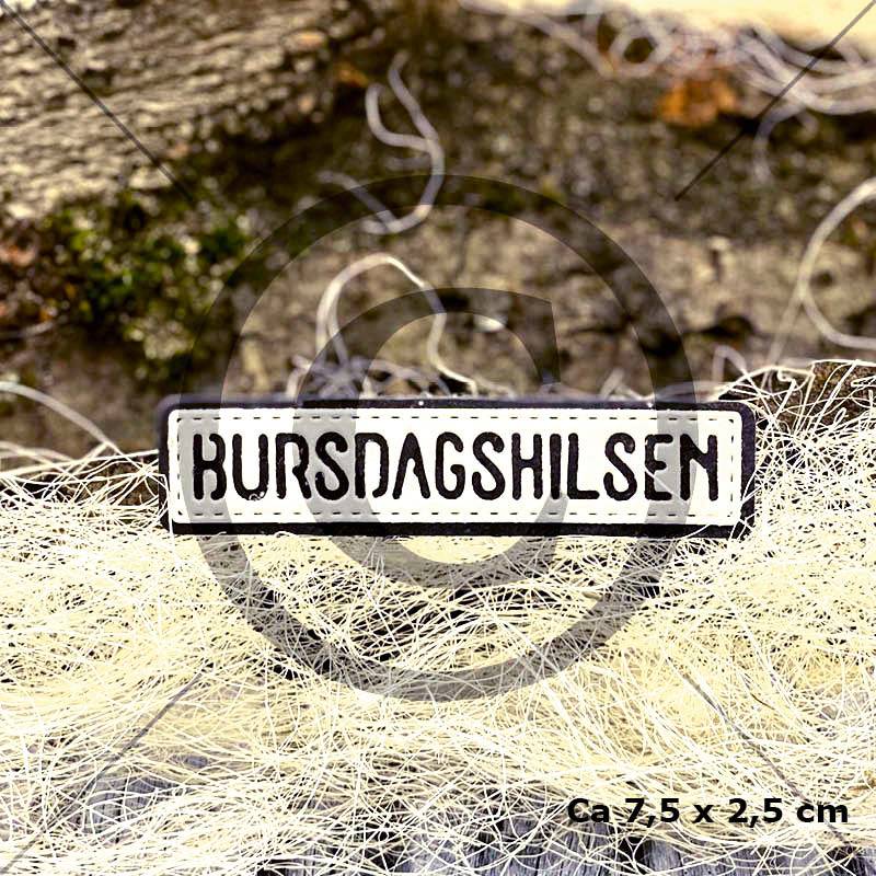 Papirdesign - Bursdagshilsen