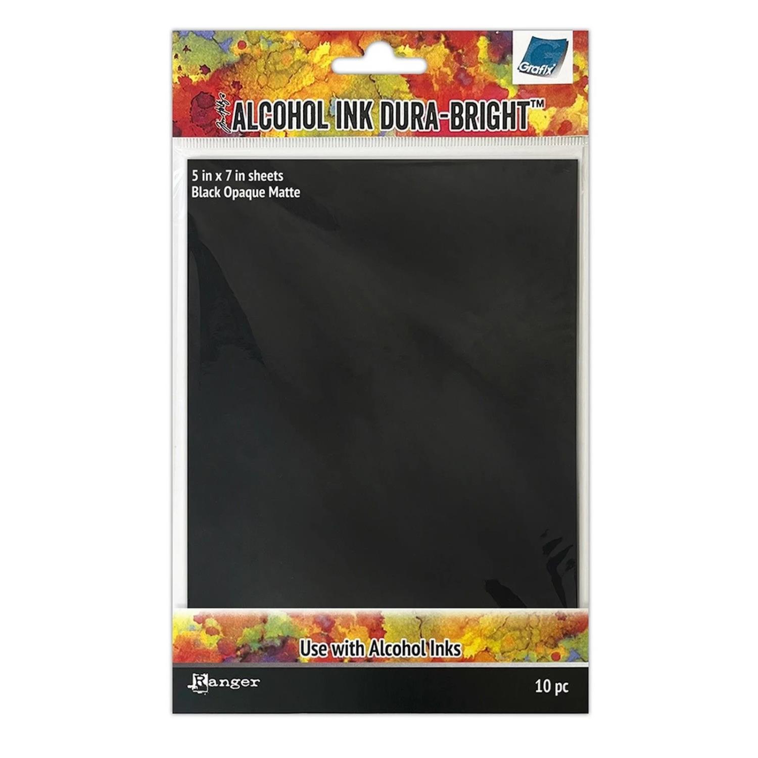 Ranger • Alcohol Ink Surfaces Dura-Bright Black Opaque Matte