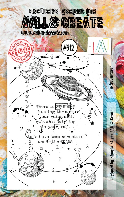 Aall& Create - ASTROVENTURER - #912 - A7 STAMP