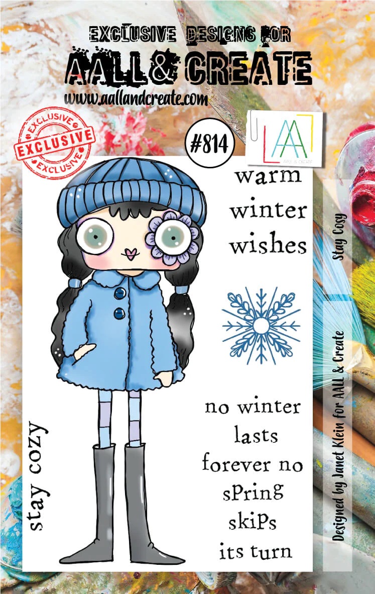 Aall&Create - Stay cozy - #814 - A7 STAMP