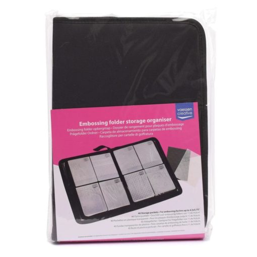 Vaessen Creative • Storage Organiser for Embossing Folders Black