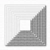 Gummiapan - Pierced Squares - Dies