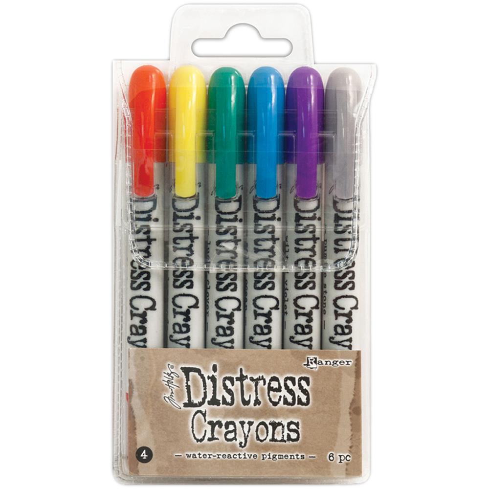 DISTRESS CRAYONS - SET 4