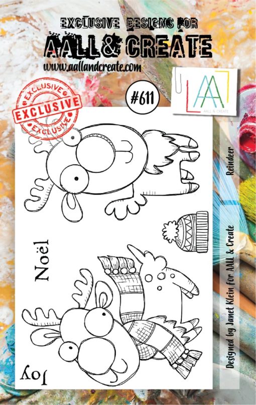 Aall& Create - #611 - Reindeer - A7 STAMP -