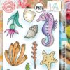 AAll&create - A6 STAMPS  - #859 - OCEAN FLOOR