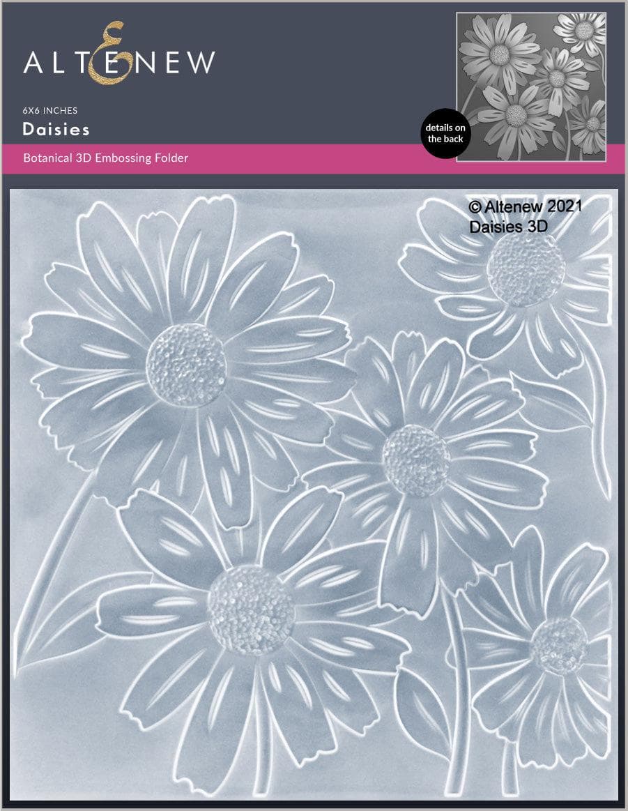 Altenew - Daisies 3D Embossing Folder