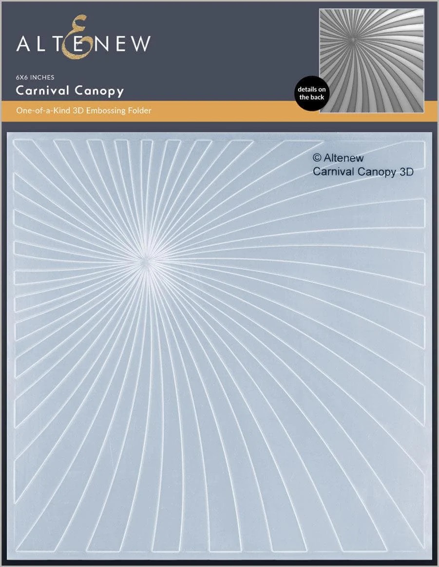 Altenew - Carnival Canopy 3D Embossing Folder