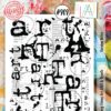 AAll&create - A6 STAMPS  - #909 - GARDEN NOTES