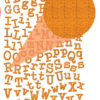 Prima marketing - Alphabets - go green - Orange