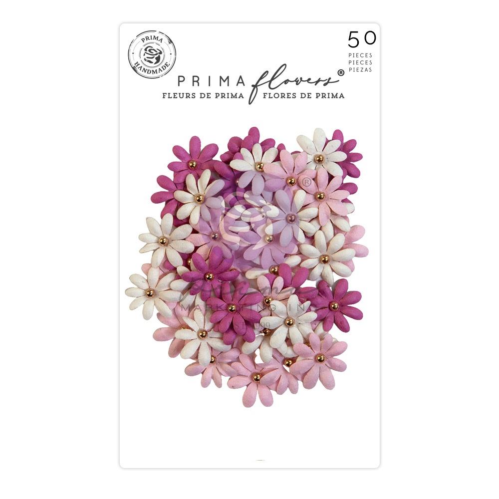 Prima Marketing Mulberry Paper Flowers - Endearing Notes/ Avec Amour