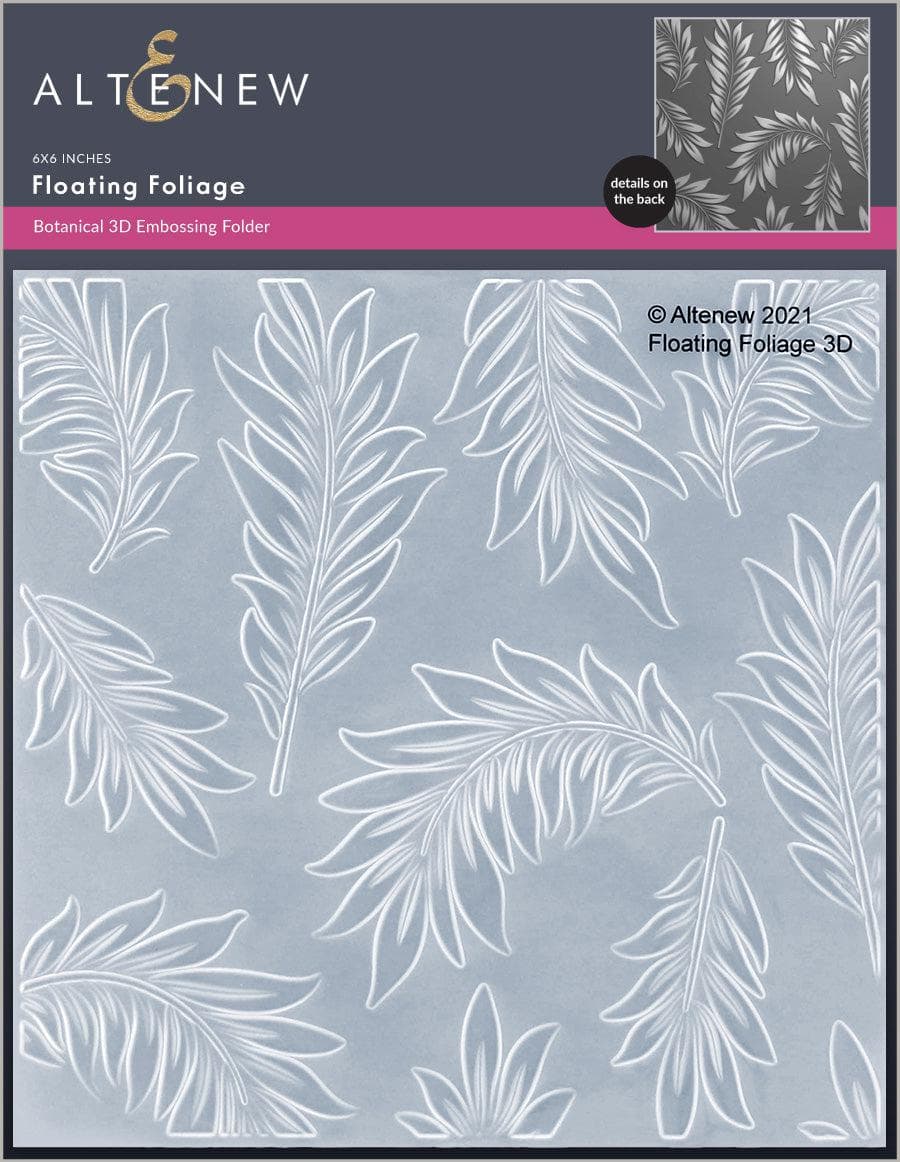 Altenew - Floating Foliage 3D Embossing Folder