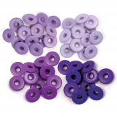 We R Memory Keepers - Eyelets Wide 40/Pkg - Purple