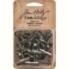 Idea-Ology Metal Hinge Clips 1" 15/Pkg