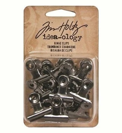 Idea-Ology Metal Hinge Clips 1" 15/Pkg