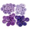 We R Memory Keepers - Eyelets Wide 40/Pkg - Purple