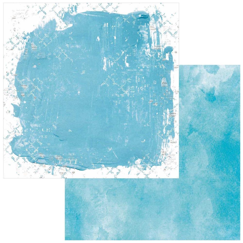 49 And Market - Spectrum Gardenia - Solid blue- 12"X12"