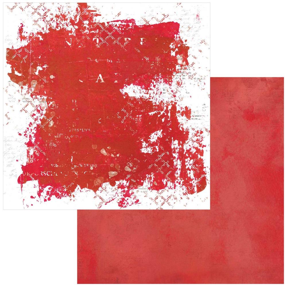 49 And Market - Spectrum Gardenia - Solid 2  red- 12"X12"