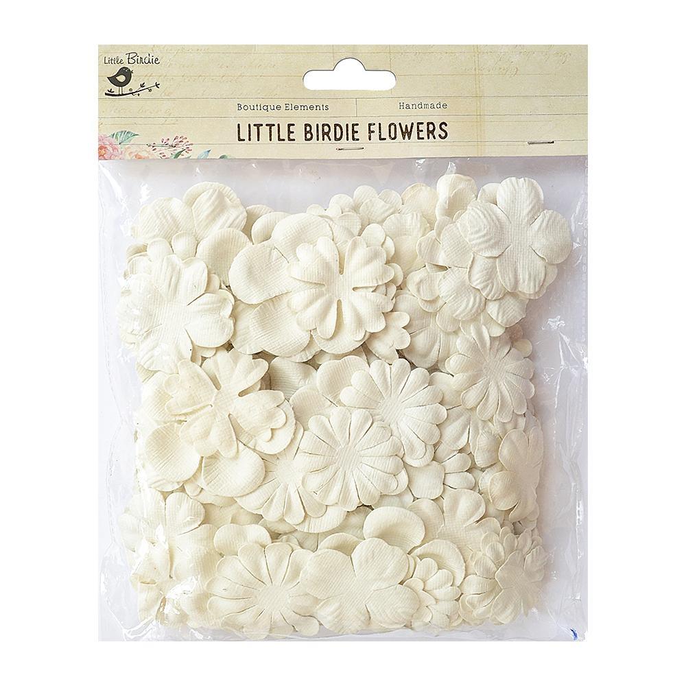 Little Birdie Evelyn Paper Flowers 180/Pkg